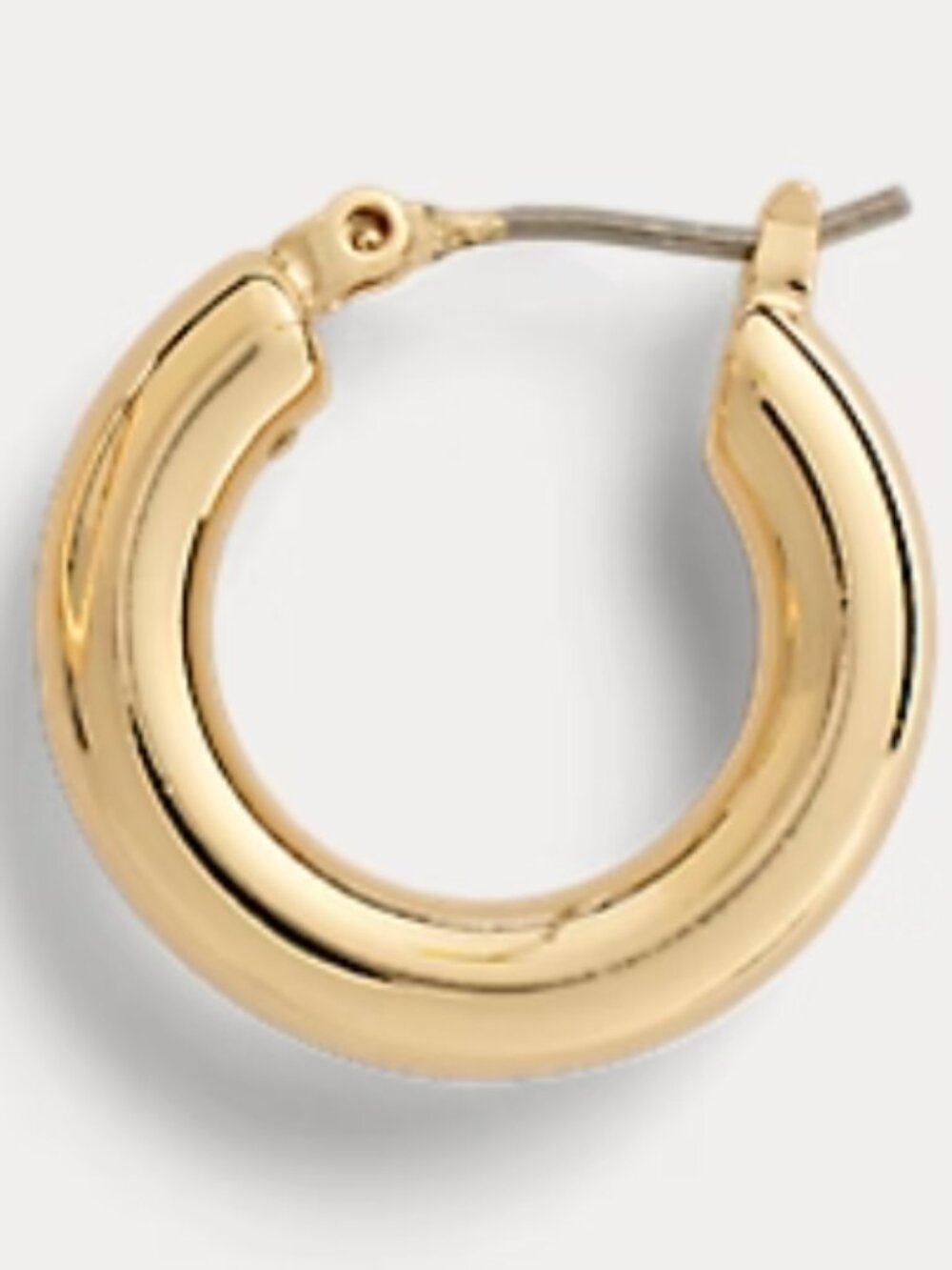 Ralph Lauren Gold-Plated-Brass Hoop Earrings